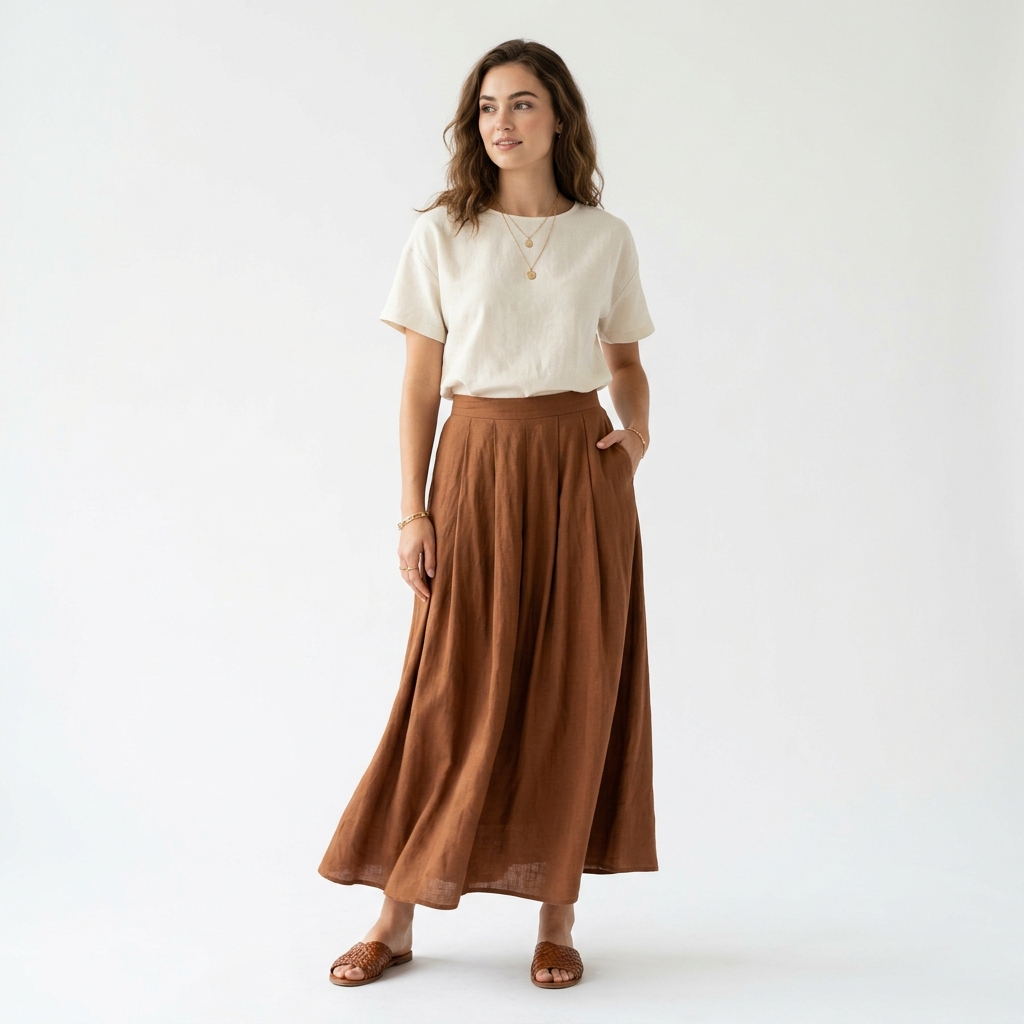 Maxi Falda Tierra